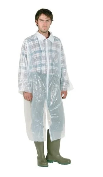 Kerbl - 3428KER - Camice monouso PE bianco