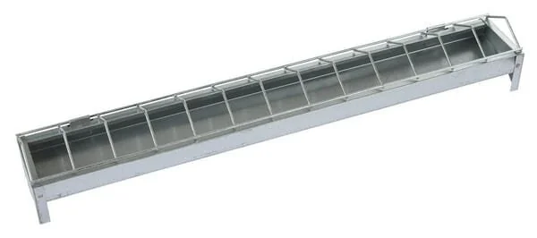 Kerbl - 71303KER - Mangiatoia 10x100cm zincata