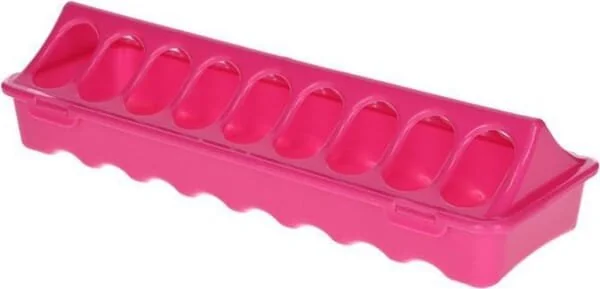 Kerbl - 71335KER - Mangiatoia 9.5x30cm rosa