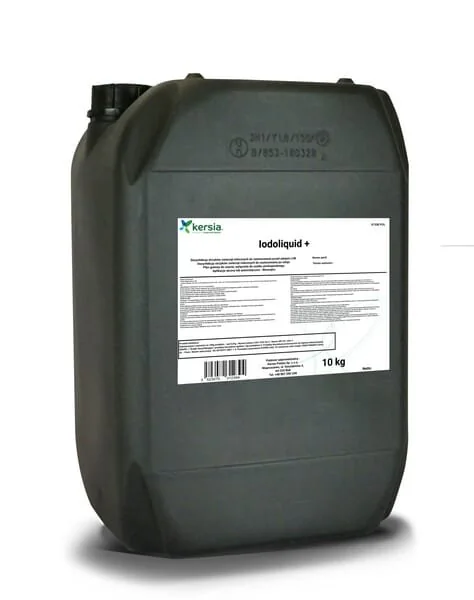 Kersia - IODERM500010 - IODERM 5000 - Preparazione a base di iodio per la disinfezione delle mammelle dopo la mungitura, 10kg