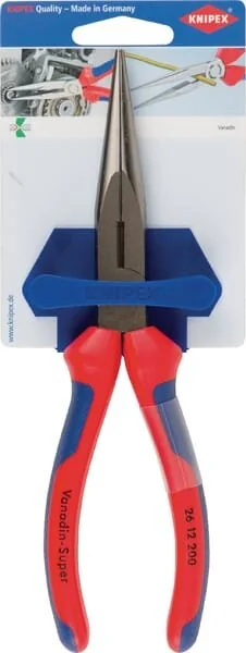 Knipex - 2612200 - Pincette piatte a punta rotonda Knipex con taglierina