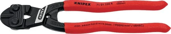 Knipex - 7101200R - Tronchesi compatte, Cobalto 200mm