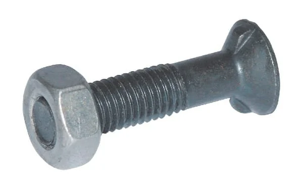 Kramp - 12901092N - Bullone aratro e dado 10.9, 2 Nibsand