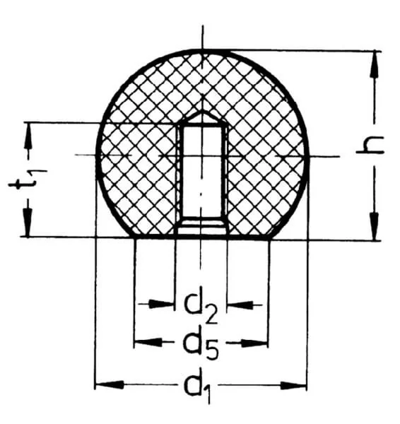Kramp - 319C1240 - Testa a sfera mm