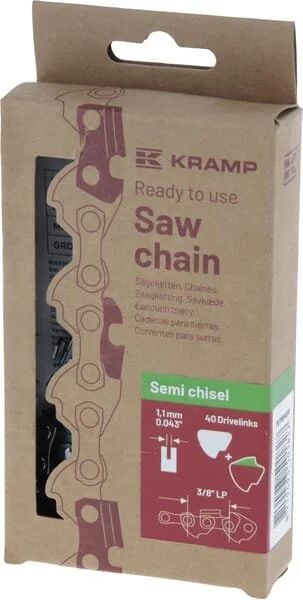 Kramp - 38LP11SB40EKR - Catena per sega 1.1mm 40 DL mezzo scalpello efficienza