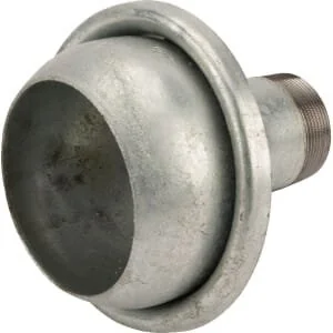 Kramp - 4126002Z - Maschio 4 pollici Coda filettata 2 pollici