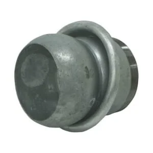 Kramp - 5126002Z - Maschio 5 pollici Coda filettata 2 pollici