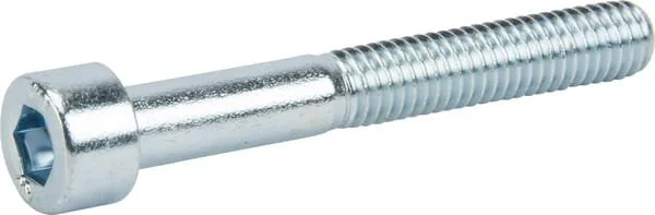 Kramp - 912645A - Vite a testa cilindrica con esagono incassato DIN912 acciaio zincato 8.8