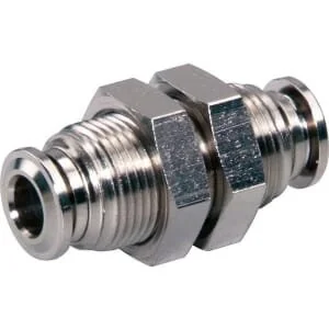 Kramp - BHC5B - Connettore dritto a paratia a innesto 5mm