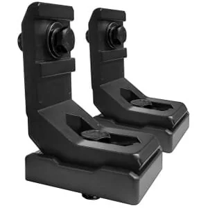 Kramp - BRADB1 - Set di staffe per montaggio posteriore per barre luminose a doppia fila