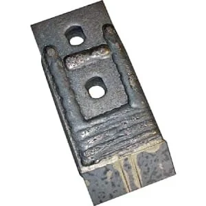 Kramp - CP7020CN - Punto coltivatore temperato, piatto, 2 Fori