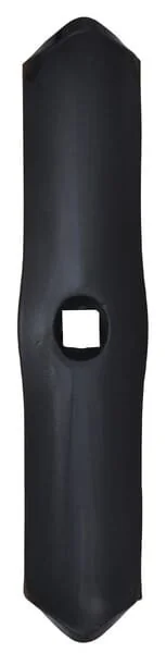 Kramp - CP724KR - Punta da coltivatore, reversibile, curva, 1 foro, adatta per Rau/Kverneland