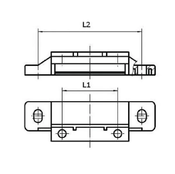 Kramp - EM910006VAKR - Kit fissaggio piede 100