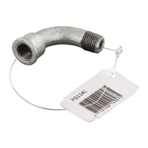Kramp - FG114L - Curva 90° Femmina/Maschio ZN