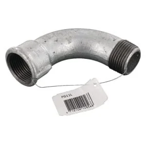 Kramp - FG11L - Curva 90° Femmina/Maschio ZN