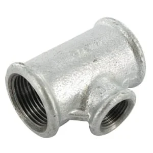 Kramp - FG1303438 - Pezzo a T zincato 3/4 Inches x 3/8 Inches