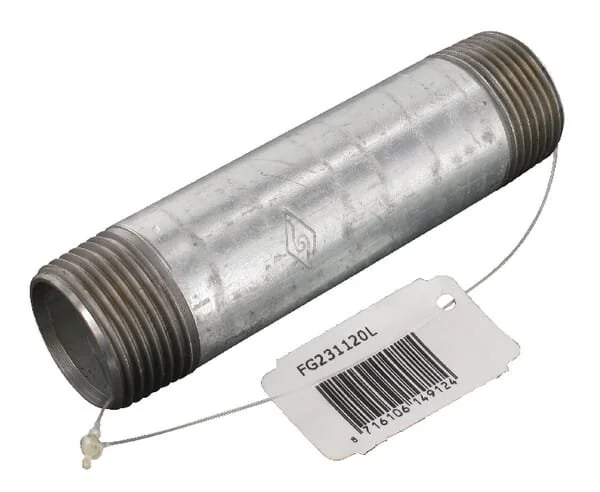 Kramp - FG231120L - Niplo tubo galv. 1 inches x 120mm
