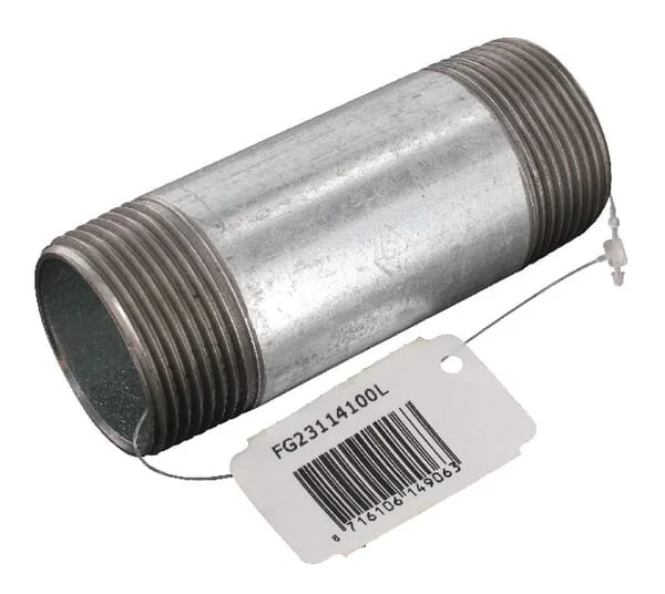 Kramp - FG23114100L - Nipplo tubo galv. 1 1/4 pollici x 100mm