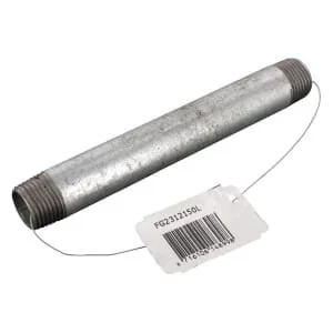 Kramp - FG2312150L - Nipplo tubo zincato X150mm