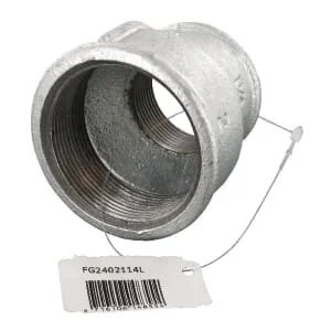 Kramp - FG2402114L - Adattatore femmina Zinco. 2 pollici x 1 1/4 pollici