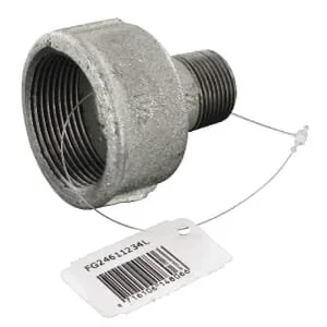 Kramp - FG24611234L - Adattatore femmina/maschio 1 1/2 pollici x 3/4 pollici
