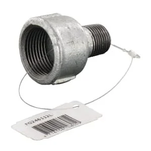 Kramp - FG246112L - Adattatore Femmina/Maschio 1 inches x 1/2 inches
