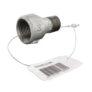 Kramp - FG2461238L - Adattatore Femmina/Maschio 1/2 inches x 3/8 inches