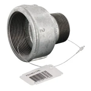 Kramp - FG2462114L - Adattatore Femmina/Maschio 2 inches x 1 1/4 inches