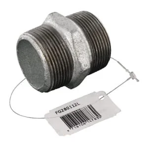 Kramp - FG280112L - Doppio nipplo maschio Zn