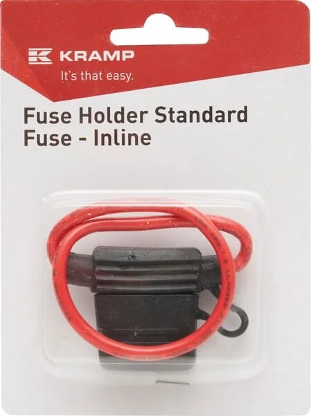 Kramp - FH200X1 - Portafusibile fusibile standard in linea