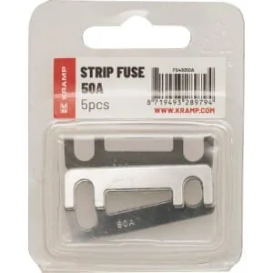Kramp - FS40050A - Fusibile a striscia 50A (x5)