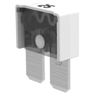 Kramp - FS725MC - Maxioto, fusibile a lama compatto 25A, bianco (x5)