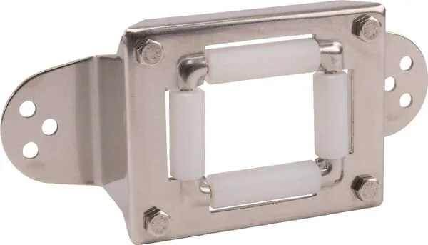 Kramp - HD1001 - Telaio guida tubo a parete in acciaio inossidabile