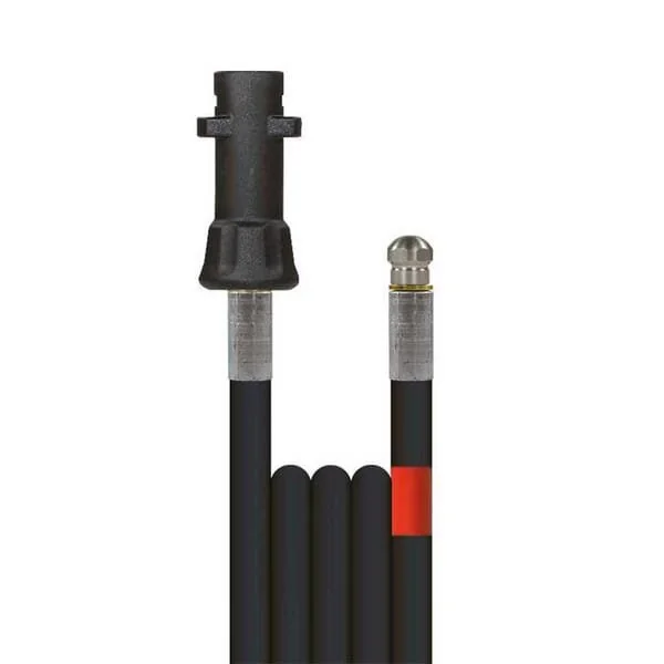 Kramp - HD993208 - Tubo per fognatura 8m DN5 200bar Kaercher tappo con ugello 3x0.8