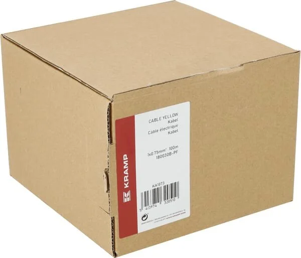 Kramp - KA1073 - Cavo 1x0.75mm² Giallo 100m