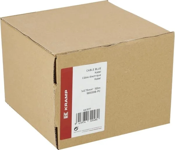 Kramp - KA1077 - Cavo 1x0.75mm² Blu 100m
