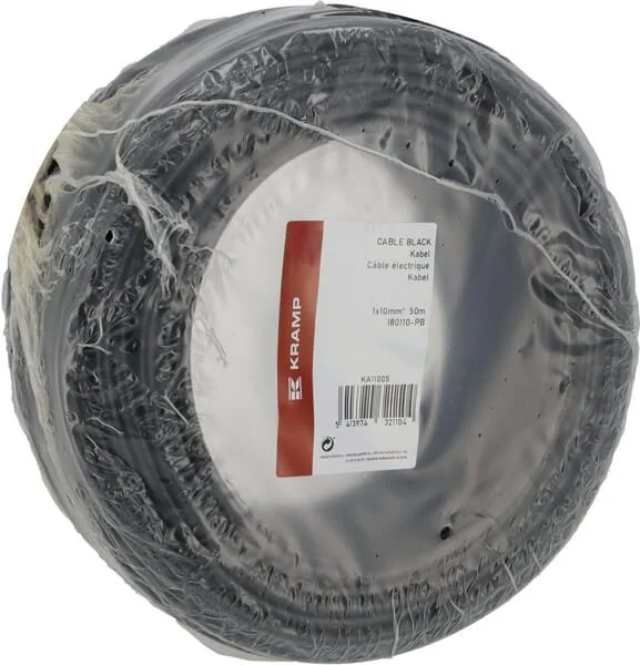 Kramp - KA11005 - Cavo 1x10mm² nero 50m