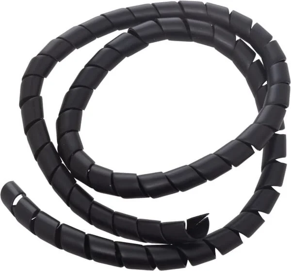 Kramp - KBV13BKR - Guaina a spirale nera 13-18