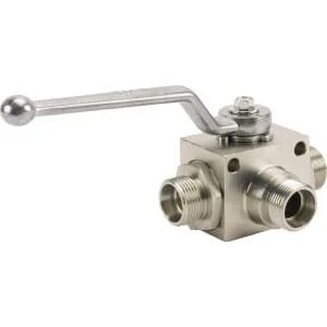 Kramp - KH3KS15LKR - Valvola a sfera 3/2-L