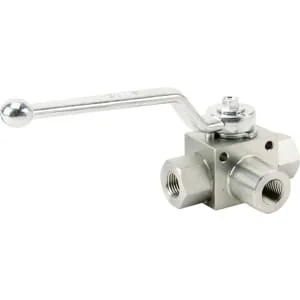 Kramp - KH3KSR04KR - Valvola a sfera 3/2-L - BSP