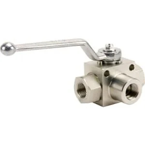 Kramp - KH3KSR12KR - Valvola a sfera 3/2-L - BSP