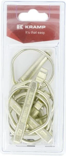 Kramp - KR02950000P06B - Perno di bloccaggio 9.5mm x 45mm (6)