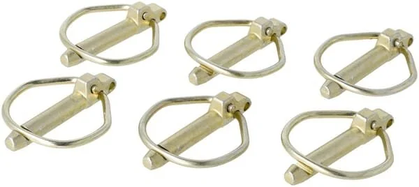Kramp - KR02950000P06B - Perno di bloccaggio 9.5mm x 45mm (6)