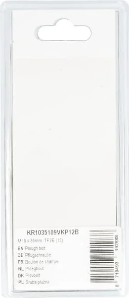 Kramp - KR1035109VKP12B - Vite aratro M10x35mm, TF2E (12)