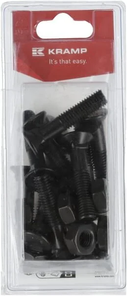 Kramp - KR1050109VKP12B - Bullone aratro M10x50mm, TFCC (12)