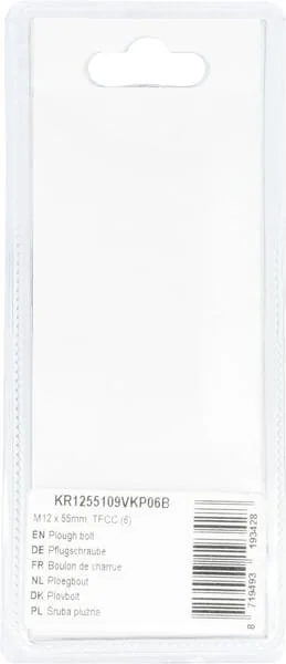 Kramp - KR1255109VKP06B - Bullone aratro M12x55mm, TFCC (6)