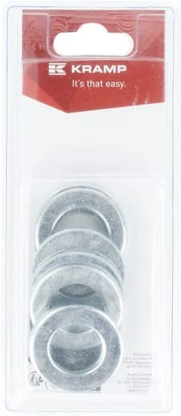 Kramp - KR125A20P10B - Rondella piatta M20 (10)