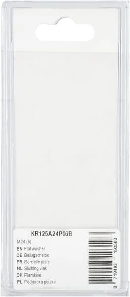 Kramp - KR125A24P06B - Rondella piatta M24 (6)