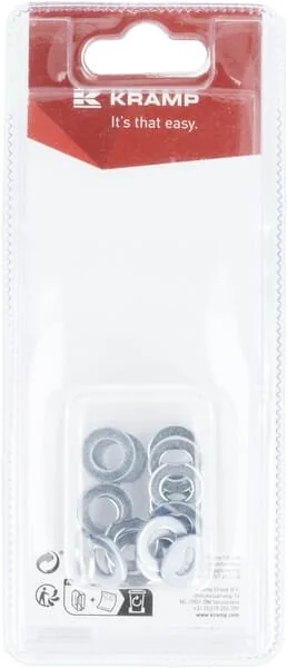 Kramp - KR125A7P20B - Rondella piatta M7 (20)