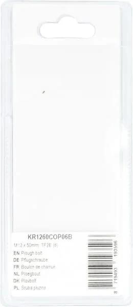 Kramp - KR1260COP06B - Bullone aratro M12x50mm, TF2E (6)